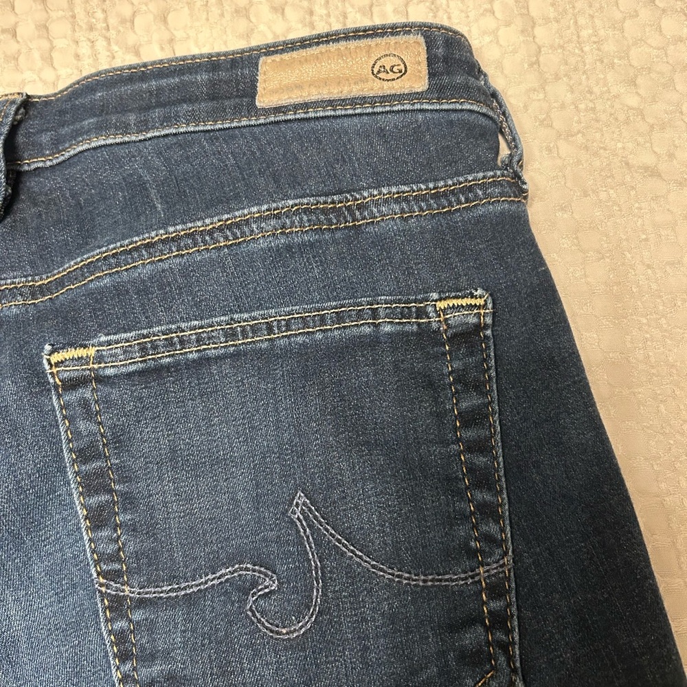Ag Adriano Goldschmied Women's “THE ANGEL” Blue Jeans